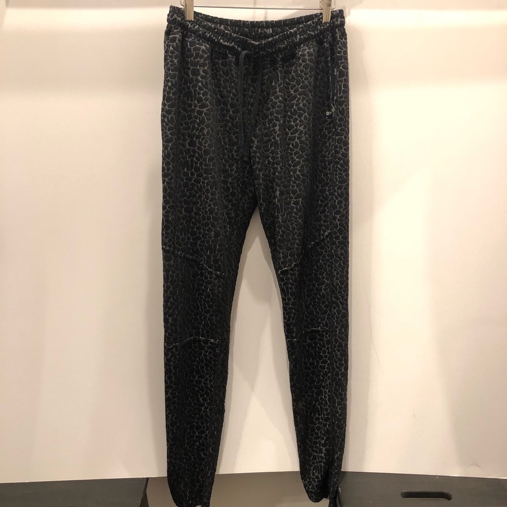 Outdoor Voices Running Woman sweats cheetah